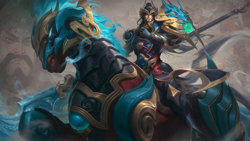 王者荣耀武圣关羽高清壁纸_高清游戏壁纸