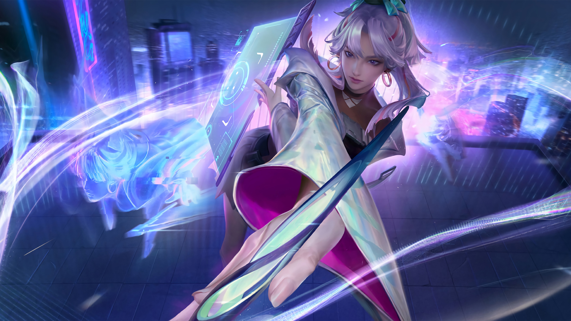 《王者荣耀》天狼绘梦者上官婉儿高清壁纸_高清游戏壁纸