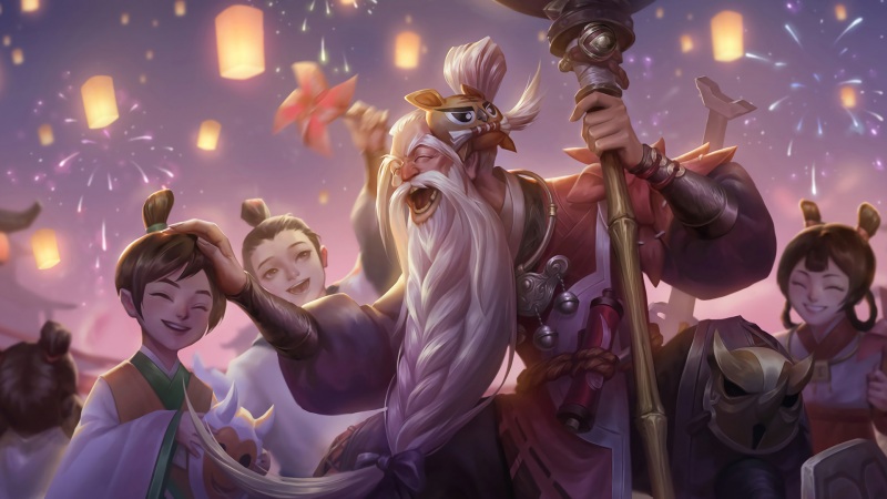 王者荣耀醍醐杖老夫子壁纸_高清游戏壁纸