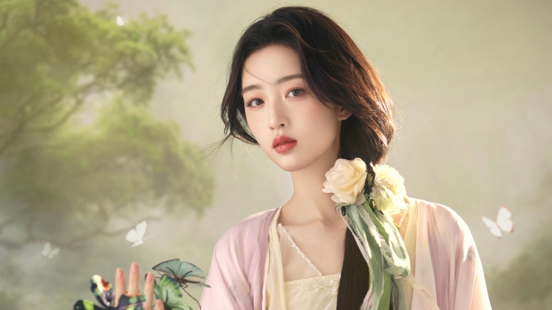 国风美女邓恩熙 高清电脑壁纸_高清美女壁纸