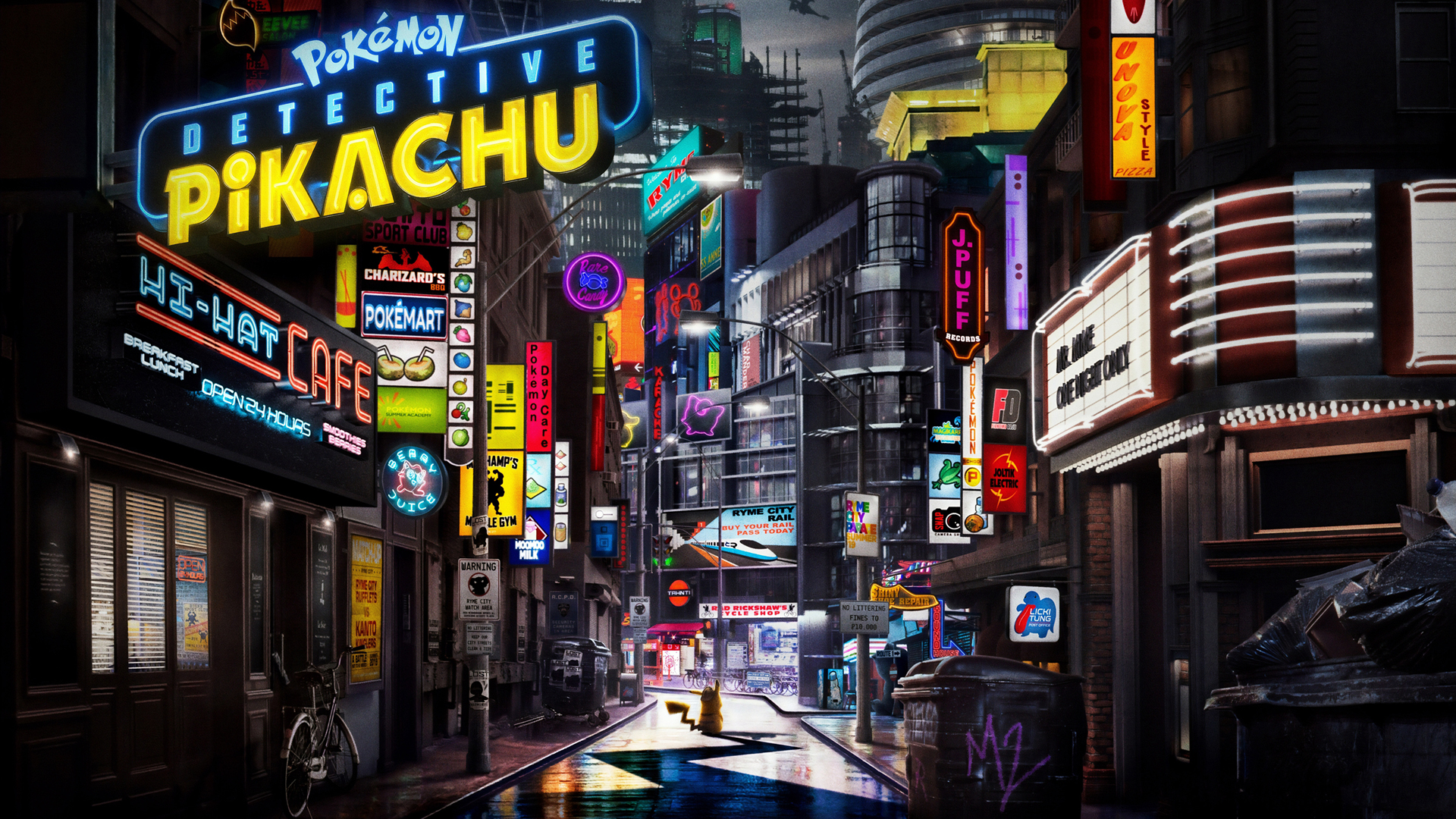 大侦探皮卡丘2k壁纸_高清影视壁纸