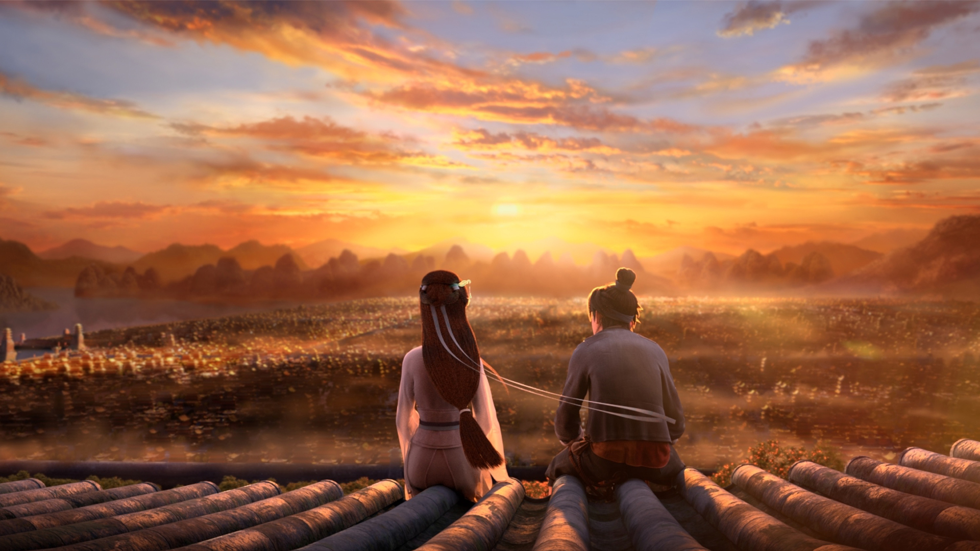 小白与阿宣白蛇缘起壁纸_高清影视壁纸