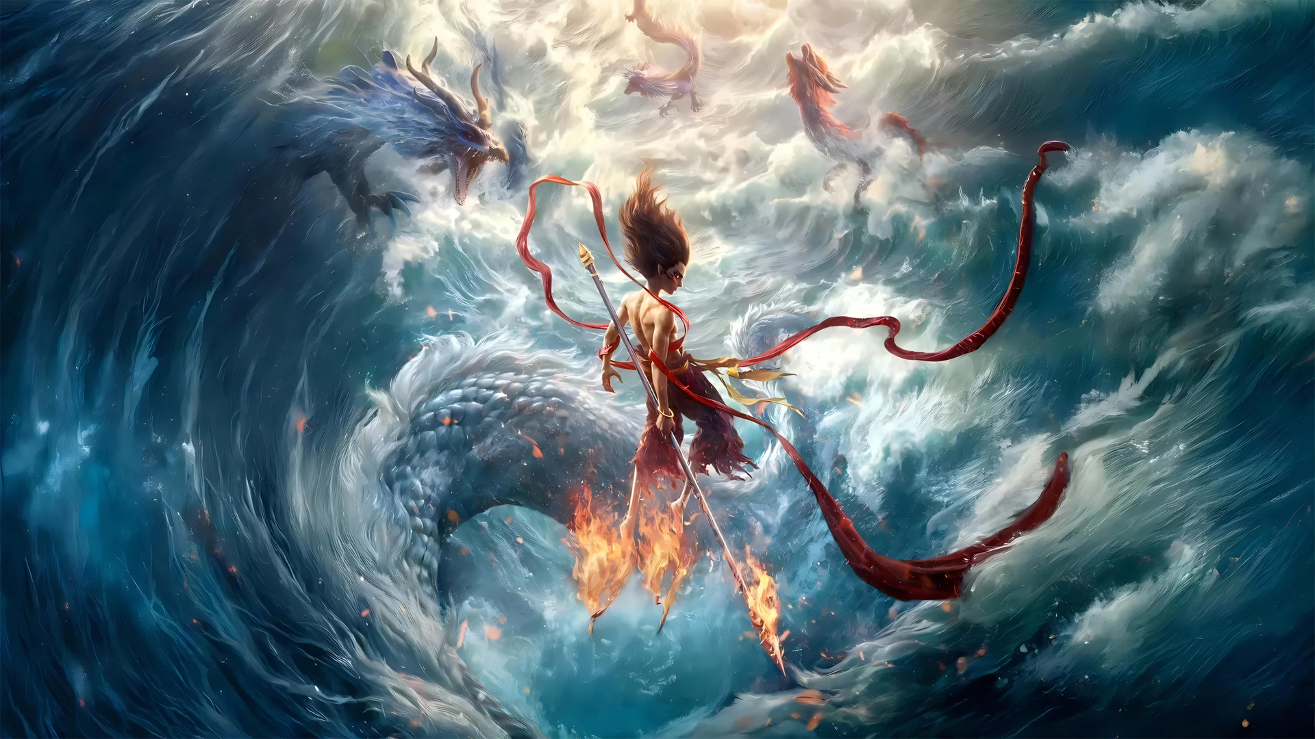 哪吒之魔童闹海 龙王 高清电脑桌面影视壁纸_高清影视壁纸