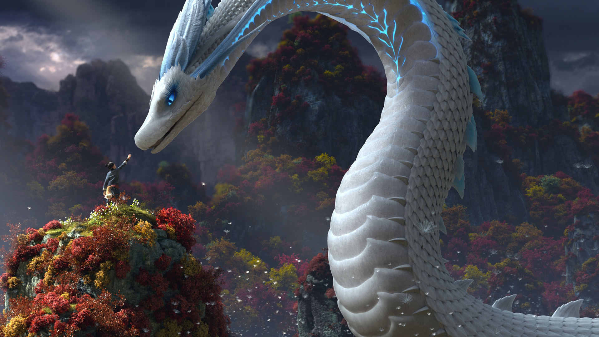 白蛇缘起白素贞白龙壁纸_高清影视壁纸