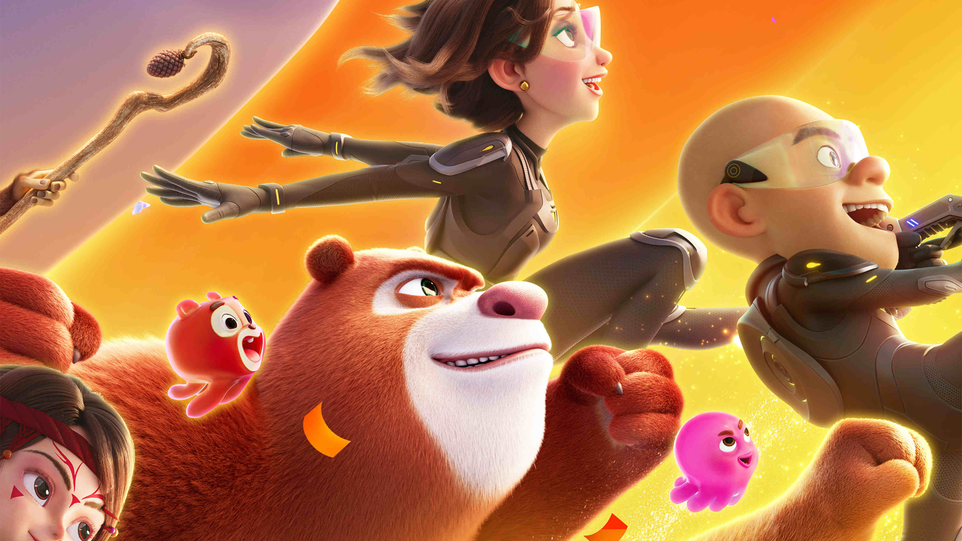 熊出没逆转时空海报壁纸_高清影视壁纸