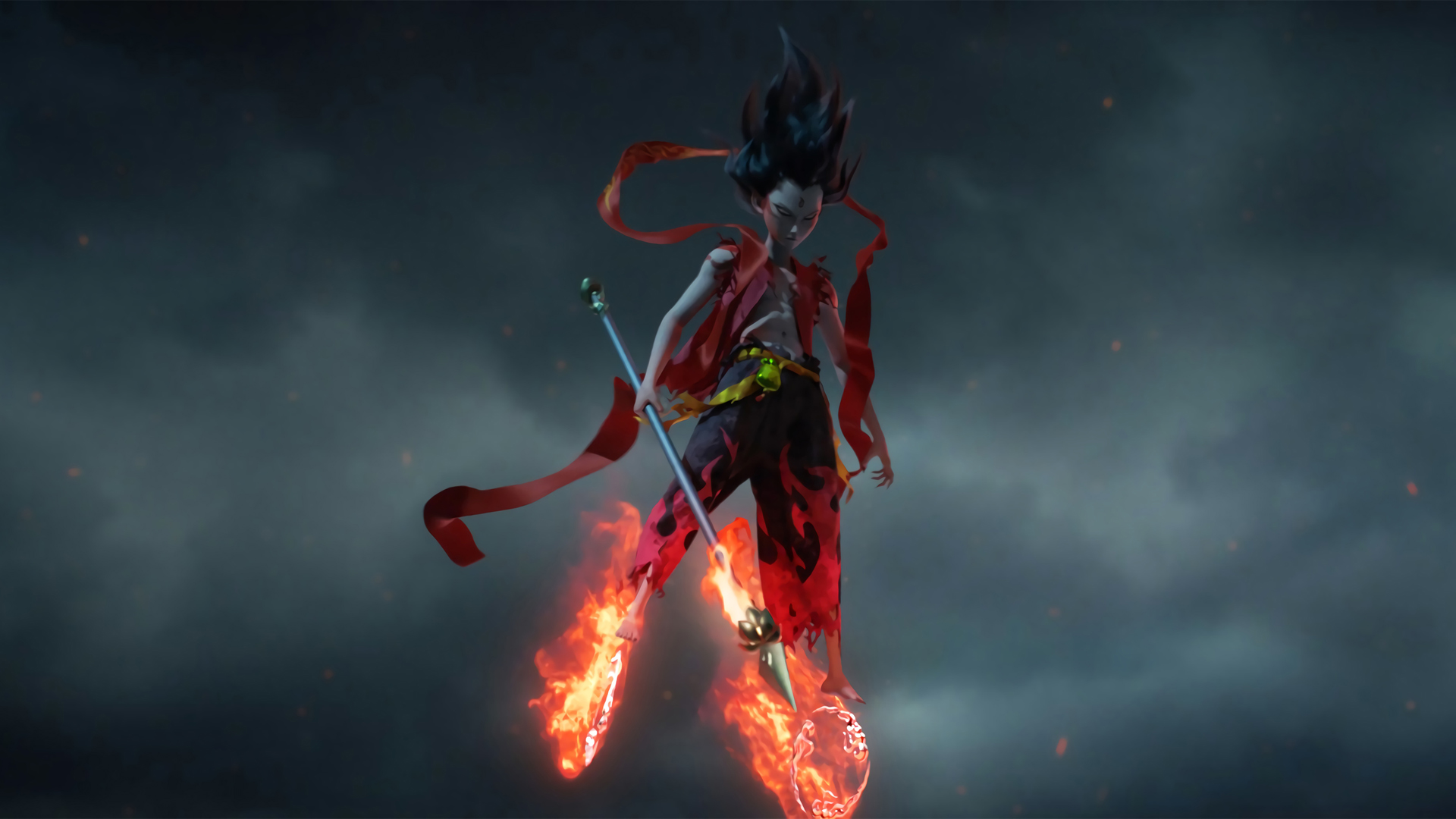 《哪吒之魔童降世》帅气哪吒壁纸_高清影视壁纸