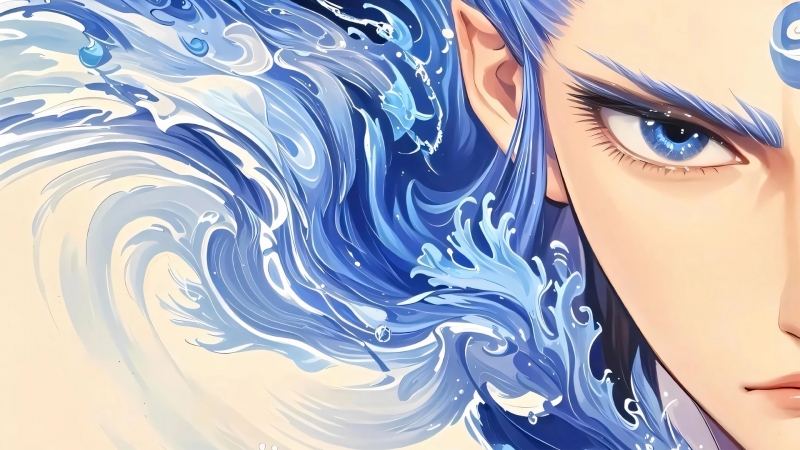 敖丙半边脸电脑桌面影视壁纸_高清影视壁纸