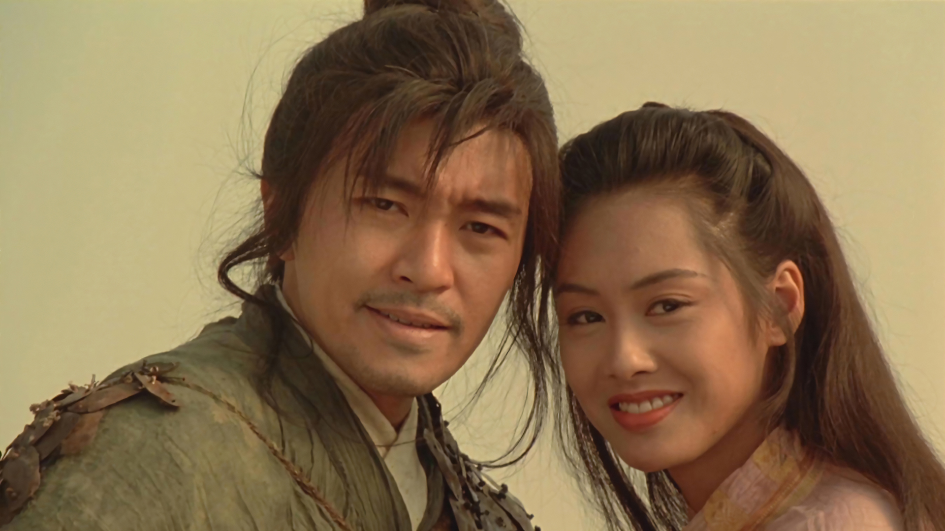 周星驰朱茵大话西游合照经典壁纸_高清影视壁纸