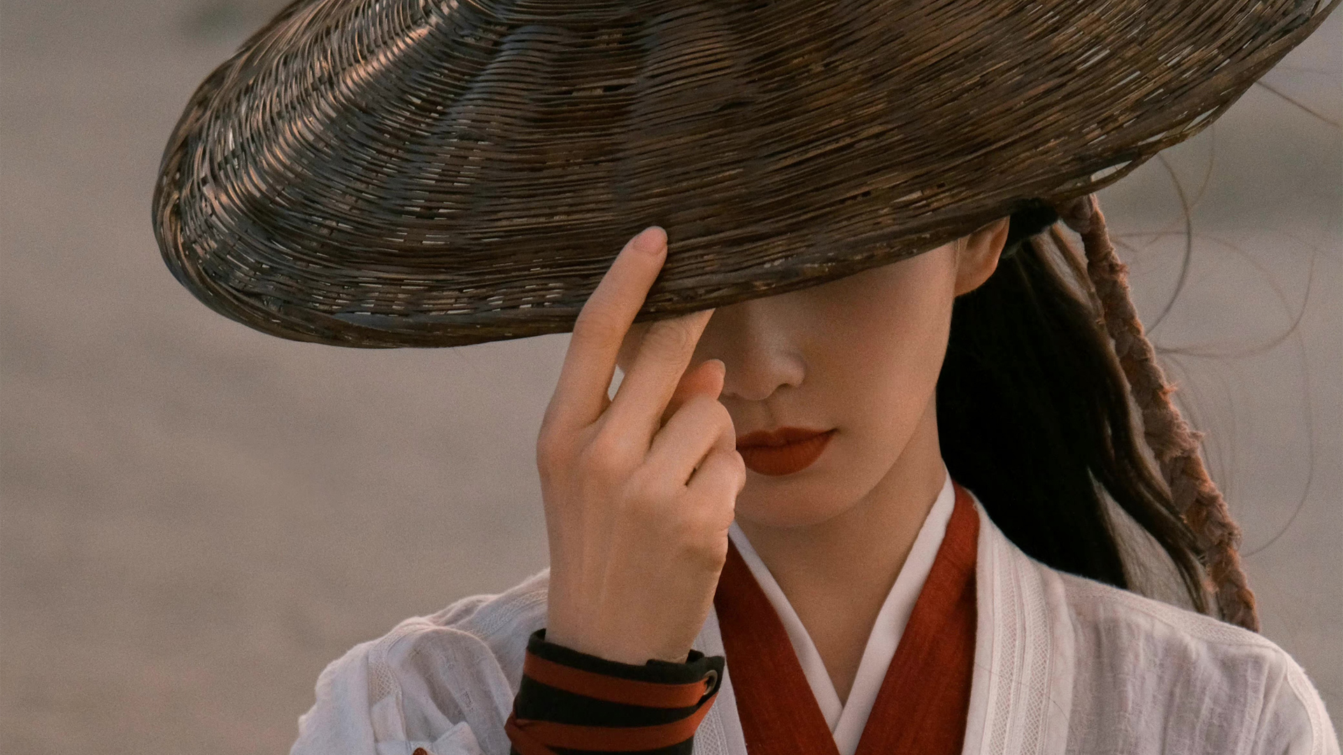 一念关山 刘诗诗 斗笠剧照壁纸_高清影视壁纸