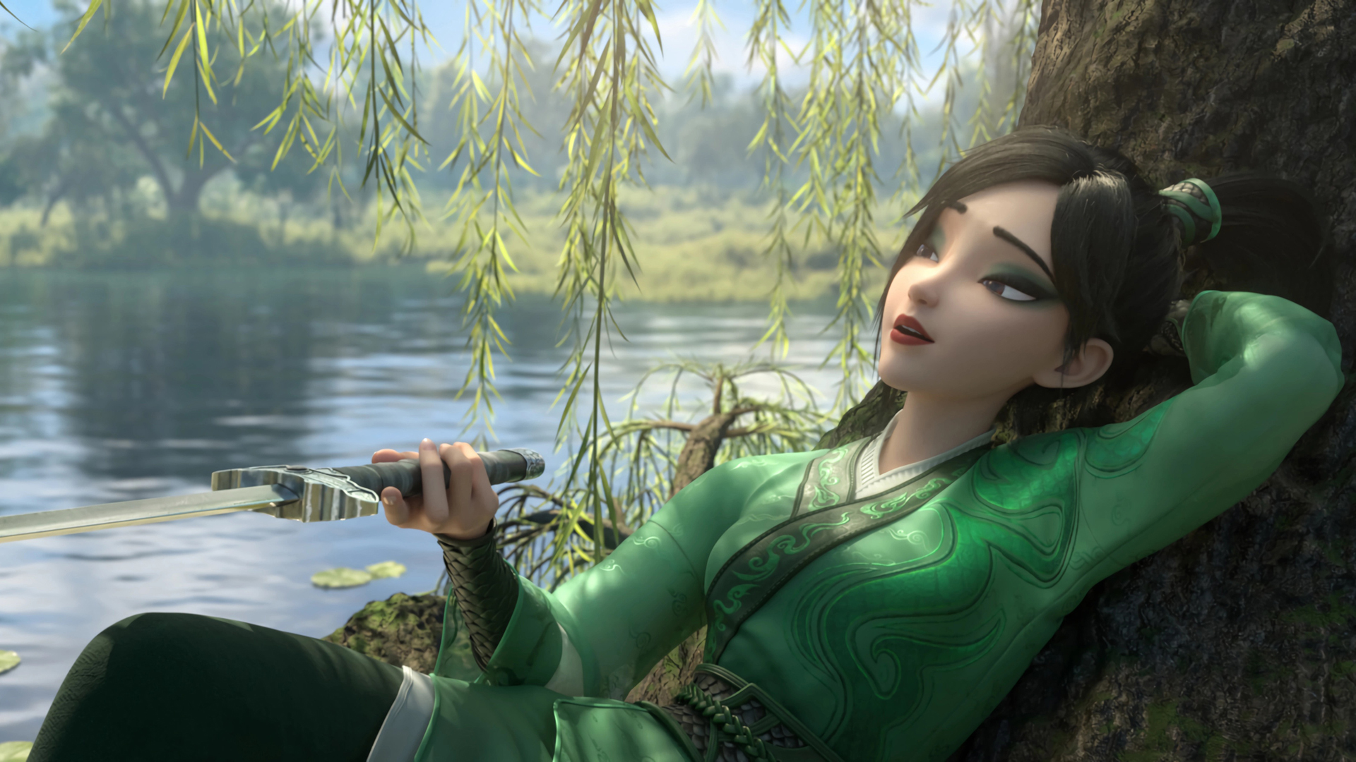 白蛇浮生 小青 高清电脑桌面影视壁纸_高清影视壁纸