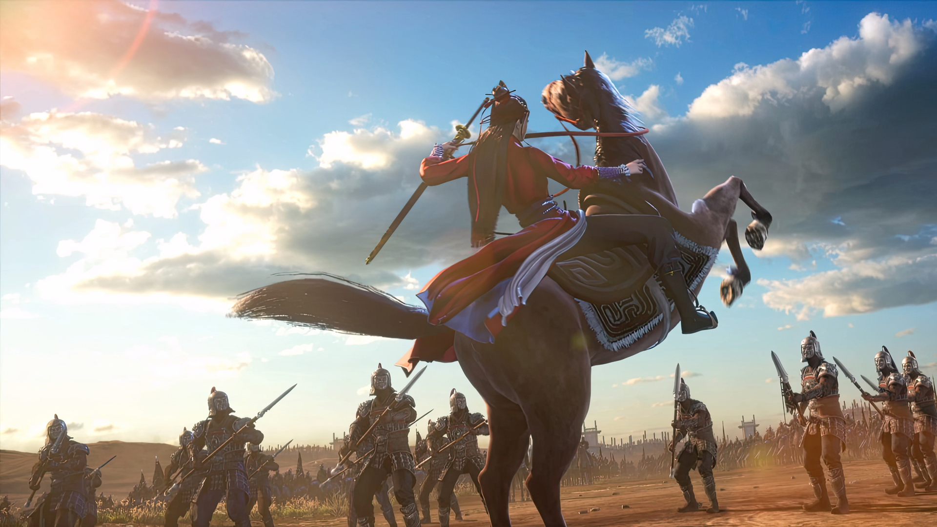 不良人6女帝 马 高清壁纸_高清动漫壁纸