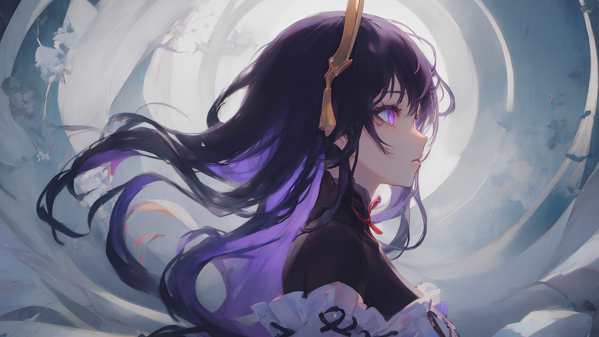 雷电将军 原神电脑电脑桌面动漫壁纸_高清动漫壁纸