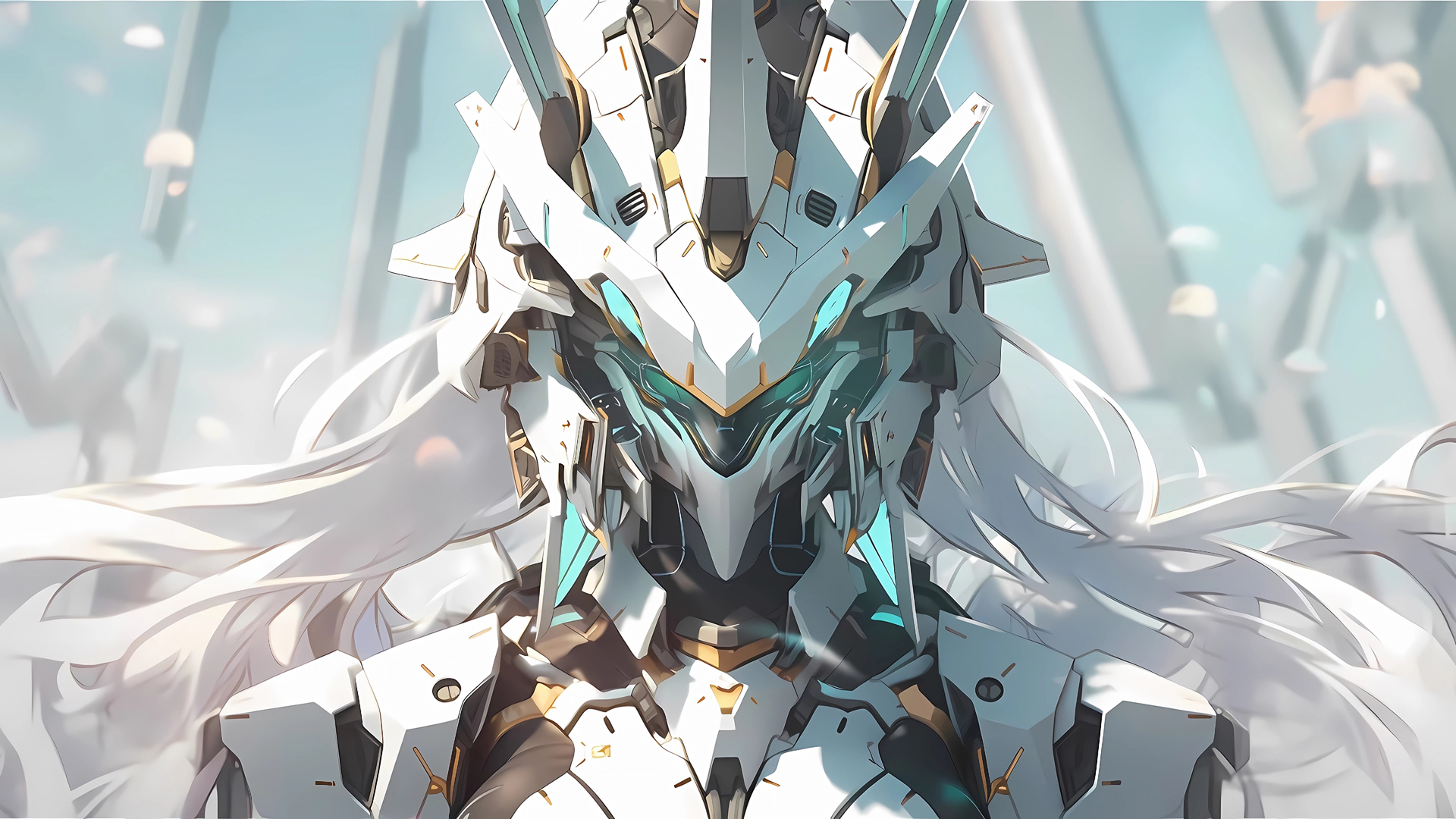 机甲少女个性电脑高清壁纸_高清动漫壁纸