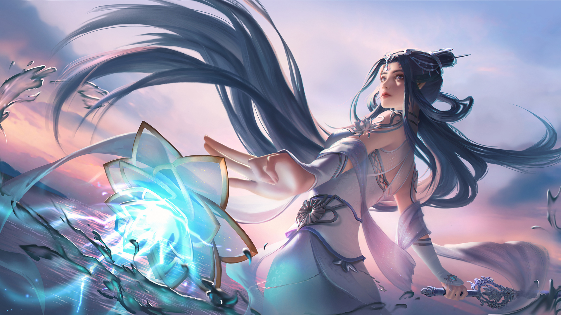 武动乾坤绫清竹壁纸_高清动漫壁纸