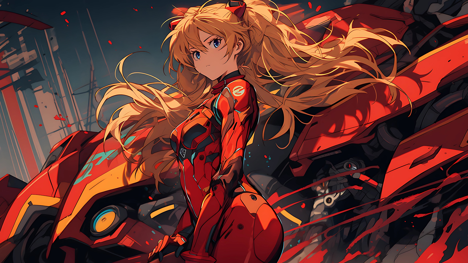 明日香电脑壁纸图片_高清动漫壁纸