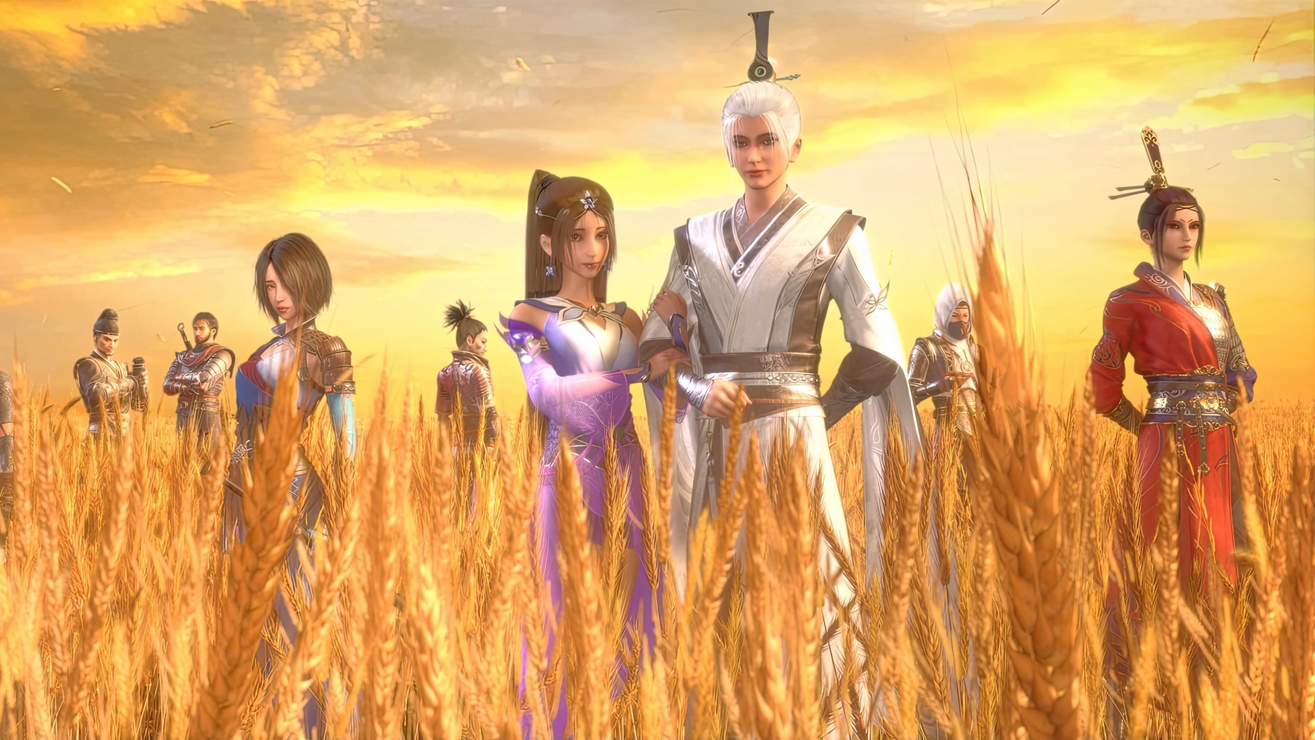 不良人6人物成员高清电脑桌面动漫壁纸_高清动漫壁纸