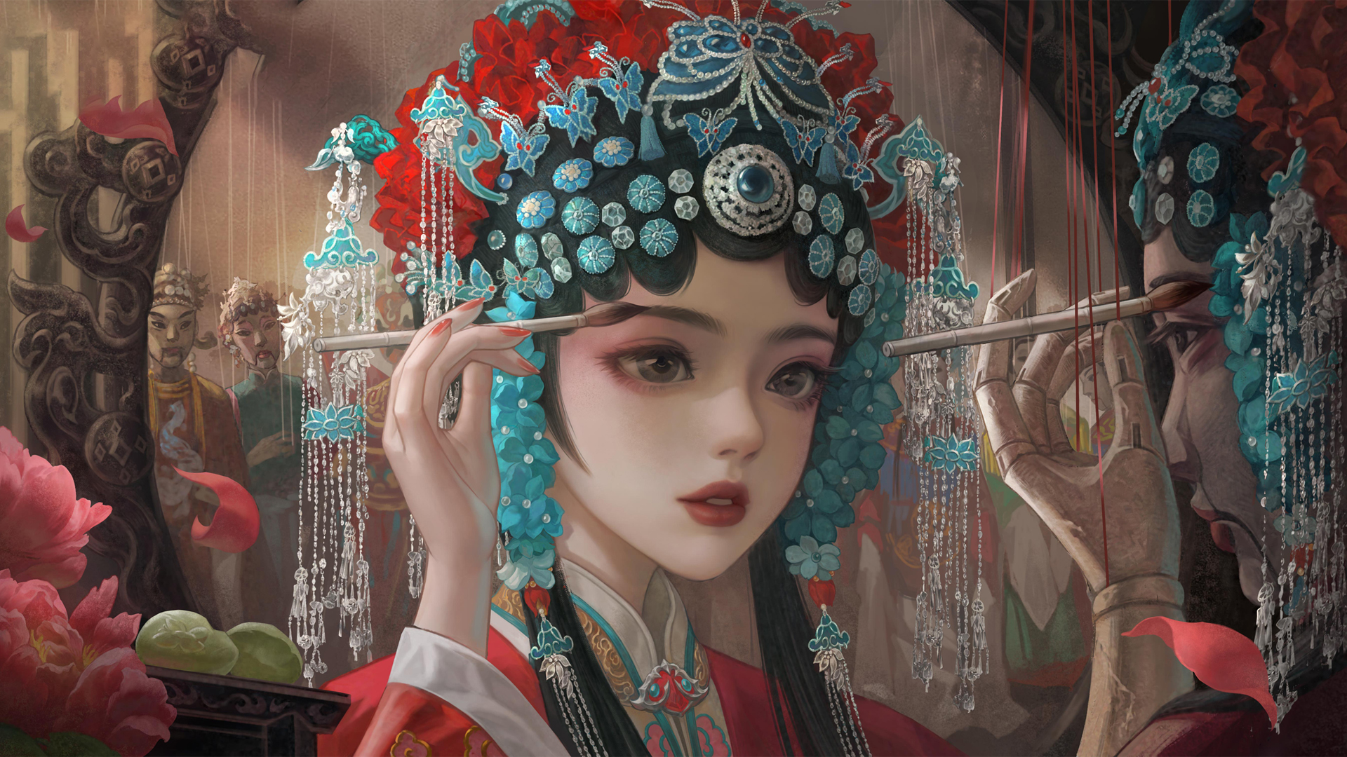 纸嫁衣壁纸_高清动漫壁纸