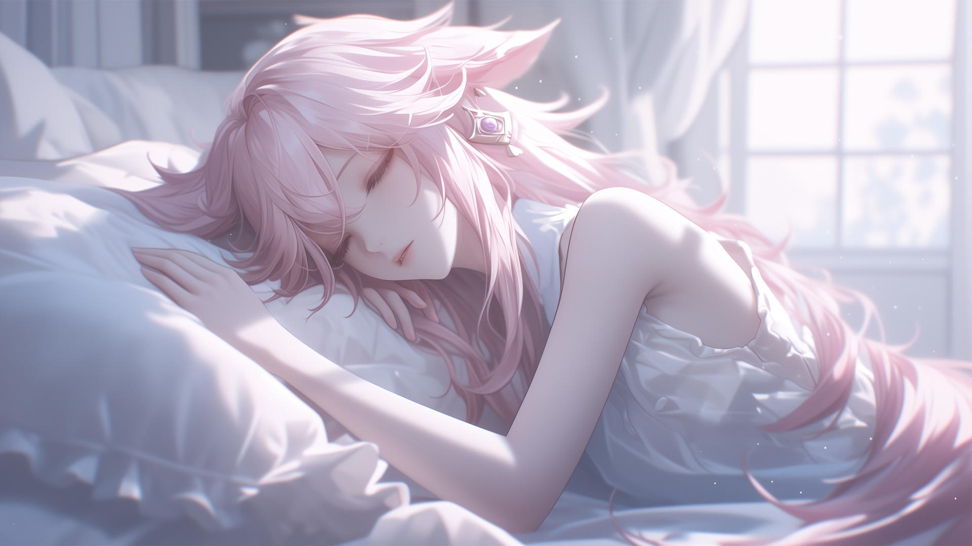 原神八重神子 唯美 温馨 动漫壁纸_高清动漫壁纸