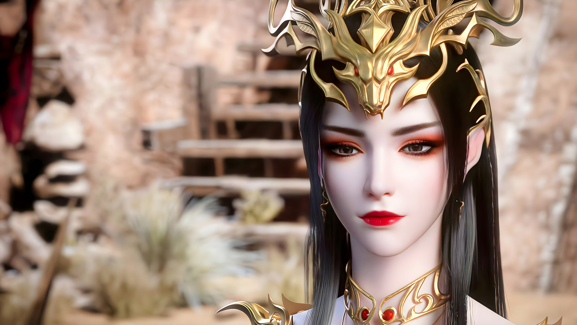 美杜莎电脑壁纸_高清动漫壁纸