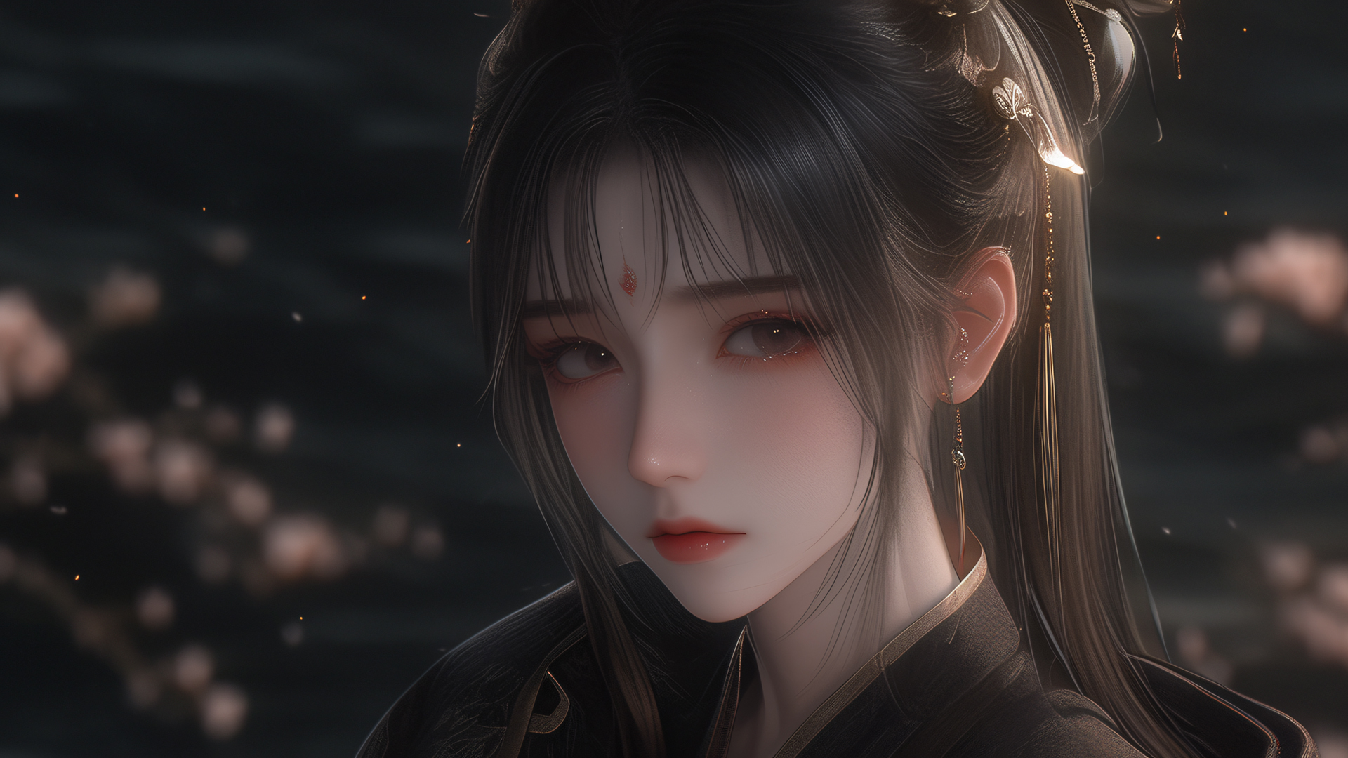 古韵 古风美女 动漫电脑桌面动漫壁纸_高清动漫壁纸