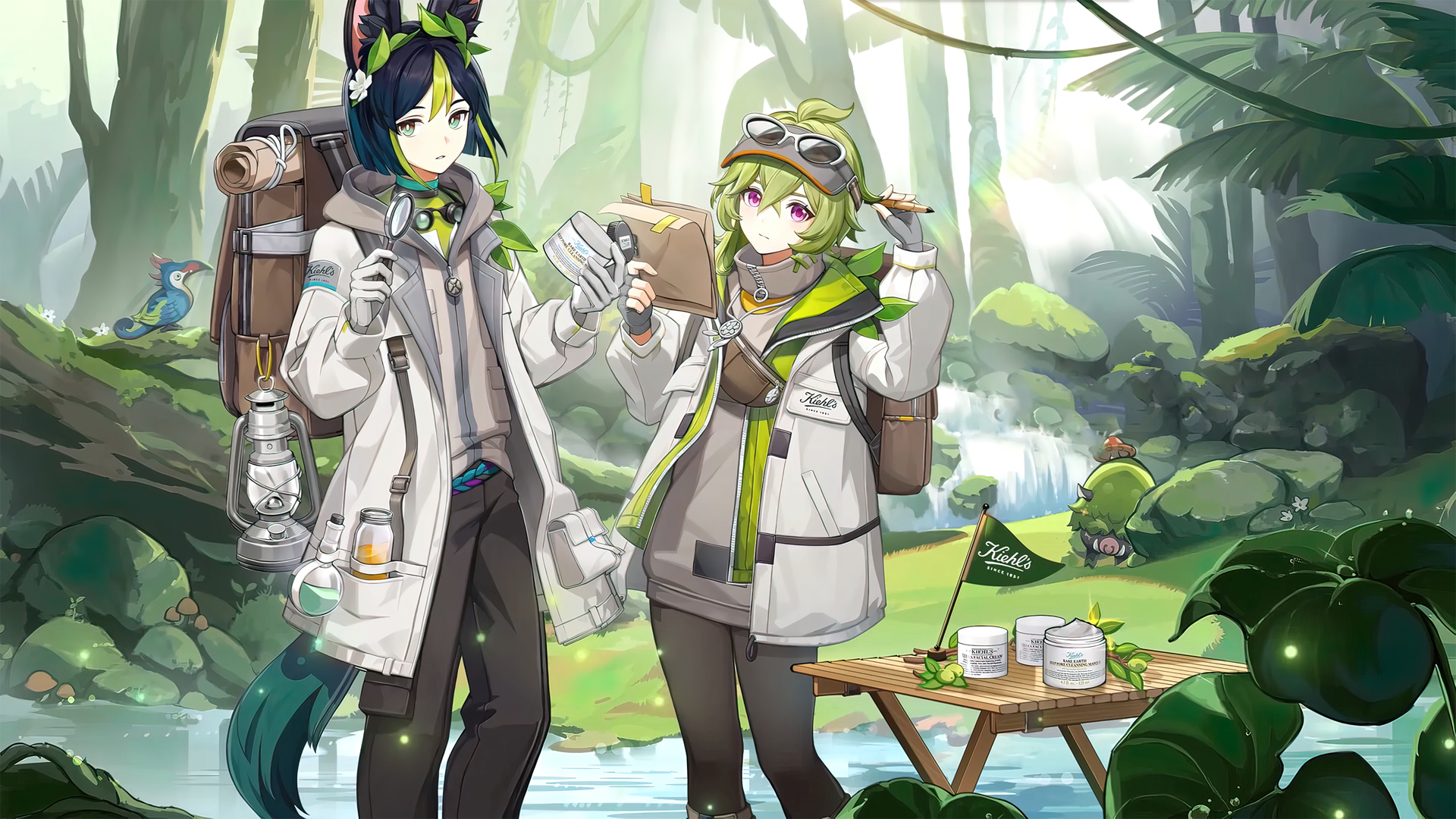 原神 科颜氏 提纳里 柯莱 高清壁纸_高清动漫壁纸