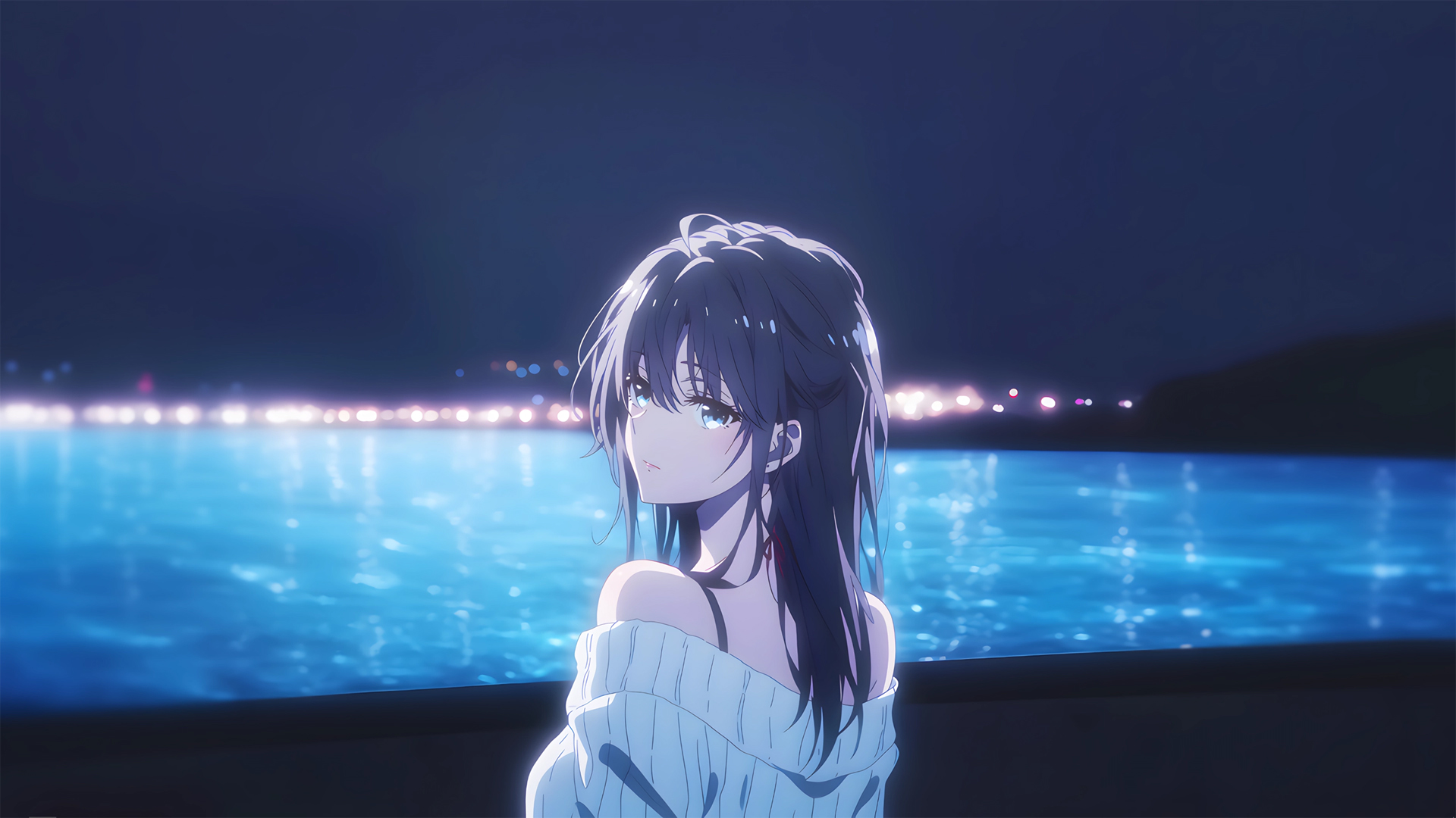 雪之下雪乃 海与你 动漫电脑桌面动漫壁纸_高清动漫壁纸