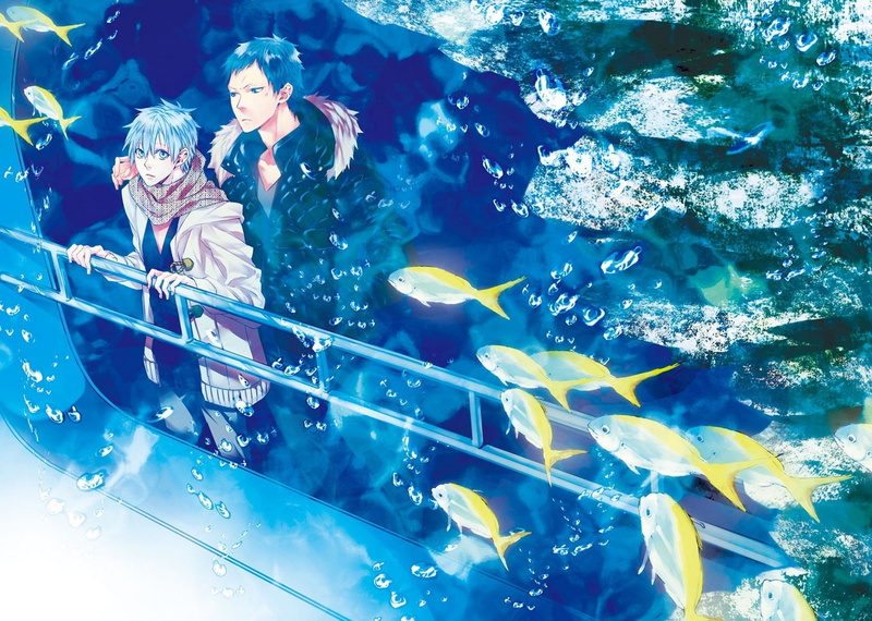 蓝头发-动漫-泡泡-青明大木-黑子铁屋-鱼-黑发-720P-黑子篮球-动物-蓝眼睛高清壁纸