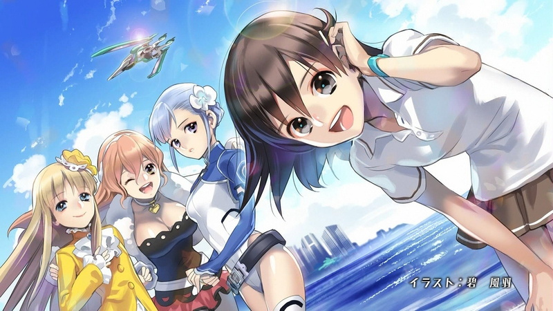 Asteria Lizamarie de Roschefall-Rinne No Lagrange-1080P-Madoka Kyouno-Laffinty Fin E Ld Si-动漫-Muginami（Rinne No Lagrange）-拉格朗日：花高清壁纸