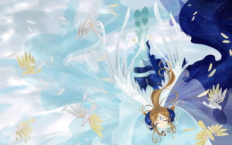 Belldandy（啊！我的女神）-1080P-啊！我的女神-动漫高清壁纸