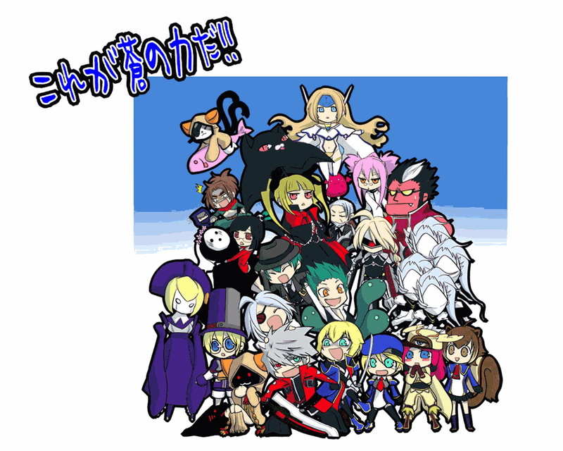 荔枝法耶玲-Mu-12（BlazBlue）-Makoto Nanaya-BlazBlue-720P-动漫高清壁纸