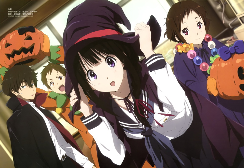 厚田隆树-井原美aka-福部satoshi-chitanda eru-动漫-hyouka-4K高清壁纸