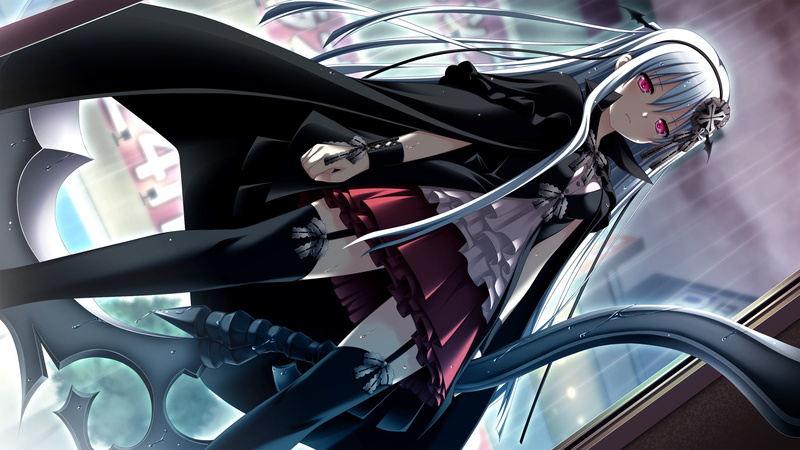 热-翅膀-女孩-红眼睛-高清-艺术-红色-2K-眼睛-undernime-x-动漫高清壁纸