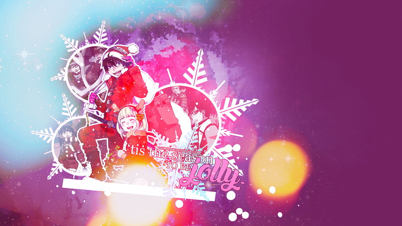 Kuro（Ao No Exorcist）-蓝色驱魔师-Yukio Okumura-Renzo Shima-1080P-森山志美-杉室龙司-Rin Okumura-动漫-小野丸美和高清壁纸