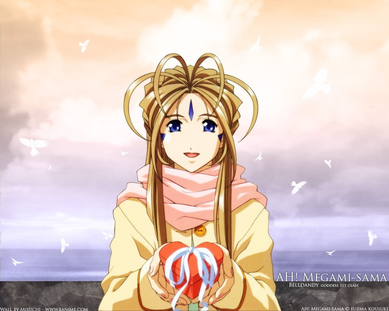 女孩-720P-啊！我的女神-啊-艺术-动漫-belldandy-hd-x-女神高清壁纸
