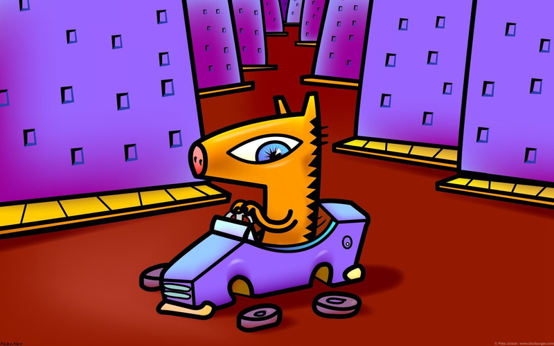 布鲁伯格-漫画-拼图-1080P-卡通-动漫-游戏高清壁纸