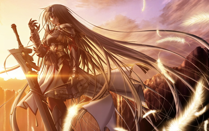 原始链接-视觉-动漫女孩-艺术-原始-720P-自然-链接-视觉小说-女孩-动漫-小说-日落-高清壁纸