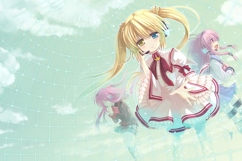 动漫-Yui（Angel Beats！）-重写-中津静茹-1080P-小巴斯特！-福塔基-天使击败！-跨界高清壁纸