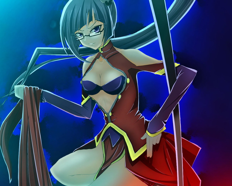 动漫-荔枝粉-蓝蓝-720P高清壁纸