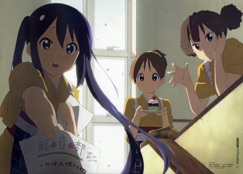 Azusa Nakano-动漫-1080P-Jun Suzuki-平泽优-K-ON！高清壁纸