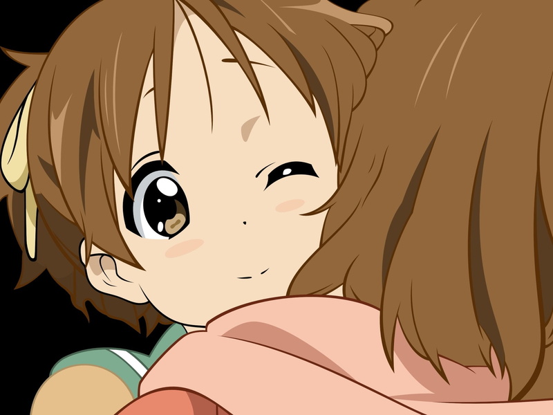 动漫-K-ON！-Ui Hirasawa-Yui Hirasawa-1080P高清壁纸