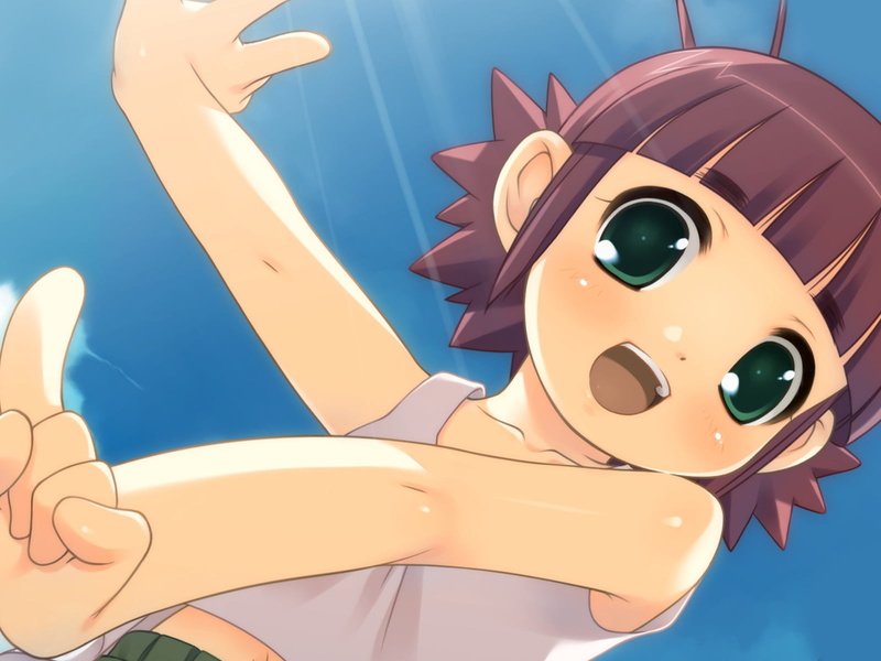 雕塑-刘海-人物表现-表现-彩色圆点-没有人-头发-秋叶秀树-人物-蓝色-动漫-大眼睛-人造-小宇宙高清壁纸