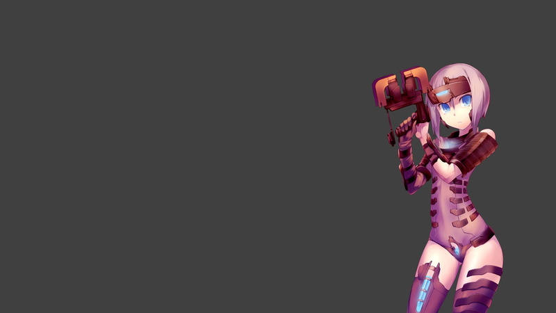 粉红色-女孩-蓝色眼睛-wa-艺术-眼睛-x-死亡空间-飞机-动漫-空间-高清-背景-头发-蓝色-死亡-装甲-灰色-西装-1080P高清壁纸