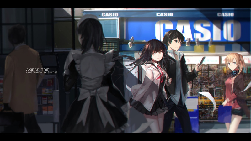 Fumizuki Rui-动漫-1080P-Akibas旅行高清壁纸