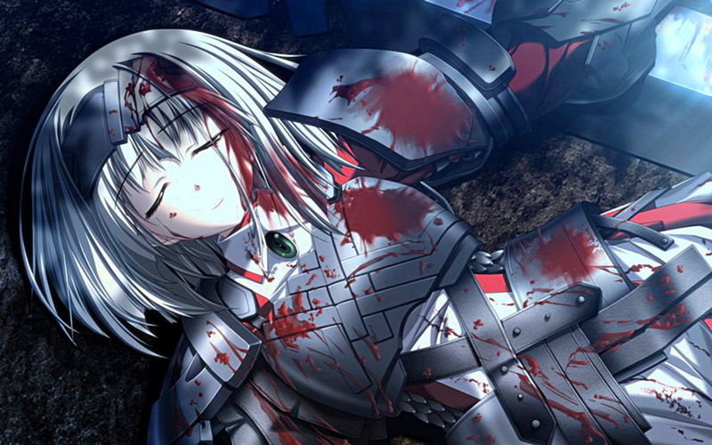 血毛-天-一大群物体-动漫-图案-灰色-特写-损坏-伪装-陆地车辆-面具-插图-金属-战士-银色高清壁纸