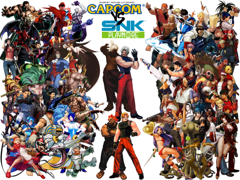 电子游戏艺术-电子游戏角色-SNK-Capcom-电影角色-动漫-电子游戏英雄-数字高清壁纸