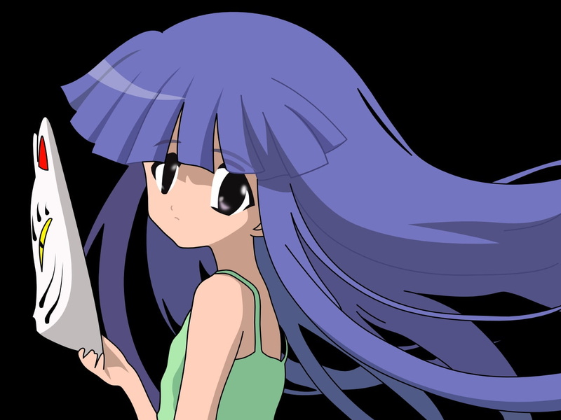 720P-动漫-Furude Rika-当他们哭高清壁纸