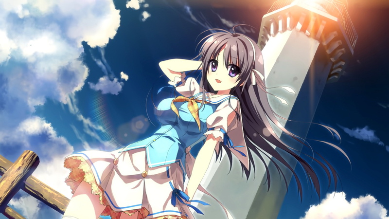 女孩-视觉小说-动漫女孩-soreyori没有序言-towa-himeno-小说-序言-动漫-soreyori-2K-himeno-towa-视觉高清壁纸