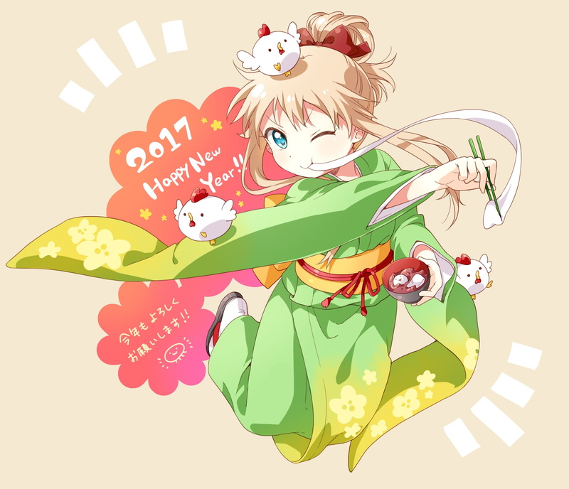 水果-1080P-金发-动漫-庆典-脊椎动物-自然-运动-哺乳动物-头发-女人-尤里-可爱-toshinou kyouko-红色-天空-浴衣-人-情感高清壁纸