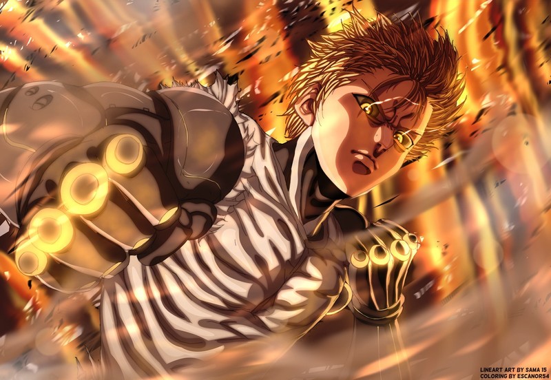 Genos-One Punch Man-机器人-动漫高清壁纸