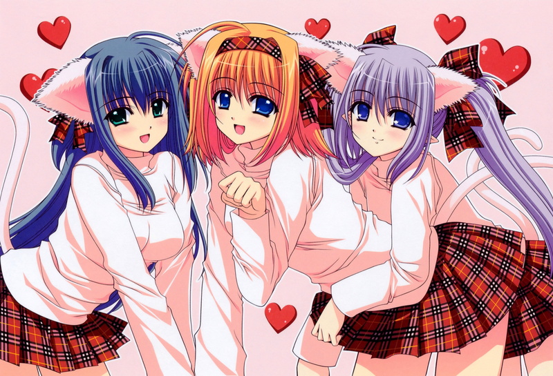 Kaede Fuyou-报春花（Shuffle！）-4K-樱花（Shuffles！）-动漫-Shuffle！高清壁纸